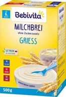 BEBIVITA SEMOLA GRIT, VANILKA SKVELÁ 500 VITAMÍNOV