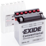 EXIDE BICYKEL 12V 11Ah 130A YB10L-A2 EB10L-A2 EXIDE BICYKEL 12V 11Ah 130A YB10L-A2 EB10L-A2