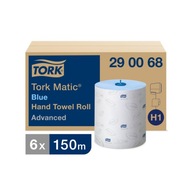 Tork Matic 290068 Utierkový kotúč modrý 150m H1 Tork Matic 290068 Utierkový kotúč modrý 150m H1