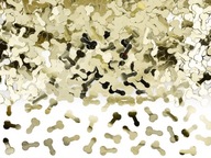Confetti Penises zlatá rozlúčka so slobodou 30g