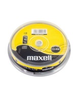 Značkové disky MAXELL 700MB 80min CD-RW 4x torta 10