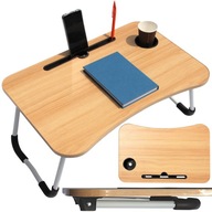 Skladací stôl, podnos, stojan na notebook na posteli Skladací stôl, podnos, stojan na notebook na posteli