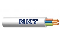 Kábel YDY 5X10 kruhový drôt 750V NKT
