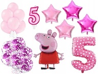 SÚPRAVA BALÓNOV PEPPA PIG NA 5. NARODENINY SÚPRAVA BALÓNOV PEPPA PIG NA 5. NARODENINY