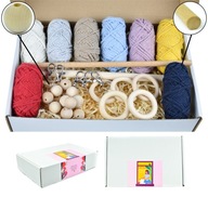 Darčekový set Macrame pre začiatočníkov M Darčekový set Macrame pre začiatočníkov M