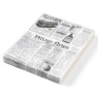 Pergamenový papier na teplé občerstvenie, ga potlač Pergamenový papier na teplé občerstvenie, ga potlač