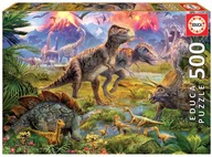 Educa Puzzle 500 Zhromažďovanie dinosaurov Educa Puzzle 500 Zhromažďovanie dinosaurov