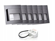 Sada halogénových LED schodiskových lámp 6x + zdroj Sada halogénových LED schodiskových lámp 6x + zdroj