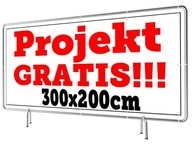 Návrhy reklamných bannerov 300x200cm - návrh zadarmo Návrhy reklamných bannerov 300x200cm - návrh zadarmo