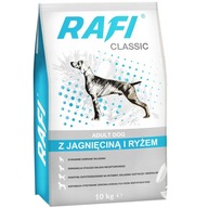 RAFI KLASICKÁ JAHŇAČKA S RYŽOU 10KG SUCHÉ KRMIVO PRE DOSPELÝCH PSOV RAFI KLASICKÁ JAHŇAČKA S RYŽOU 10KG SUCHÉ KRMIVO PRE DOSPELÝCH PSOV