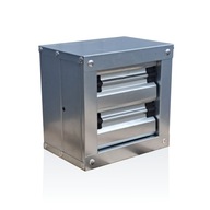 Ventilátor s uzáverom do výrobných hál 30x30 cm Ventilátor s uzáverom do výrobných hál 30x30 cm