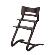LEANDER - KLASICKÁ hnedá vysoká stolička