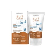 FLOS-LEK Sun Care Derma Comfort Beach krém na tvár a telo SPF50+ 50ml FLOS-LEK Sun Care Derma Comfort Beach krém na tvár a telo SPF50+ 50ml