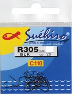 SUEHIRO R305 BLK MILO HÁČKY Č. 18 20 ks SUEHIRO R305 BLK MILO HÁČKY Č. 18 20 ks