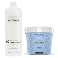 PROXIMUS Set zosvetľovač vlasov SUPER BLONDE 9+ Oxydant emulzia 6% PROXIMUS Set zosvetľovač vlasov SUPER BLONDE 9+ Oxydant emulzia 6%