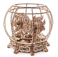 uGEARS 3D drevené mechanické akváriové puzzle uGEARS 3D drevené mechanické akváriové puzzle