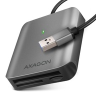 Čítačka pamäťových kariet AXAGON CRE-S3 USB 3.0, šedá Čítačka pamäťových kariet AXAGON CRE-S3 USB 3.0, šedá