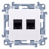 Kontaktujte Simon 10 DOUBLE RJ45 POČÍTAČOVÁ ZÁSUVKA Kontaktujte Simon 10 DOUBLE RJ45 POČÍTAČOVÁ ZÁSUVKA
