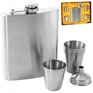 Oceľová banková banka s príslušenstvom 210 ml sada Oceľová banková banka s príslušenstvom 210 ml sada