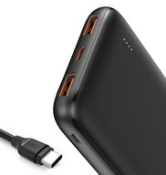 AUKEY PB-N73s POWER BANK 10000mAh 4xUSB 18W QC 3.0 PD 3.0 + kábel ZDARMA AUKEY PB-N73s POWER BANK 10000mAh 4xUSB 18W QC 3.0 PD 3.0 + kábel ZDARMA