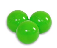 Plastové loptičky do suchého bazéna 50 ks. - svetlo zelená
