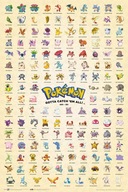Originálny plagát na stenu Pokemon Heroes 61x91,5cm do detskej izby Originálny plagát na stenu Pokemon Heroes 61x91,5cm do detskej izby