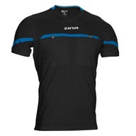 SALVA - Rozhodcovská košeľa krátky rukáv-Čierna;M