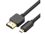 Micro HDMI - HDMI kábel UGREEN v 2.0 4K 1 m Micro HDMI - HDMI kábel UGREEN v 2.0 4K 1 m