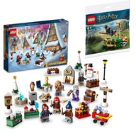 LEGO HARRY POTTER ADVENTNÝ KALENDÁR 2023 VIANOČNÁ SADA 76418 + ZADARMO