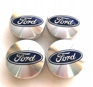 Sada 4 ks Stredové kryty ráfikov FORD 54MM Silver Sada 4 ks Stredové kryty ráfikov FORD 54MM Silver