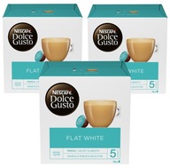 Nescafe Dolce Gusto Flat White kapsuly 3x16 ks Nescafe Dolce Gusto Flat White kapsuly 3x16 ks