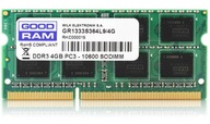Pamäť GoodRam GR1600S364L11S/4G (DDR3 SO-DIMM; 1 Pamäť GoodRam GR1600S364L11S/4G (DDR3 SO-DIMM; 1