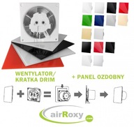 Kúpeľňový ventilátor 8W dRim fi100 MS 01-065