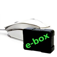 Myš E-blue MOOD, 2400DPI, optická, 3 triedy, káblové USB, strieborná, 7 farieb Myš E-blue MOOD, 2400DPI, optická, 3 triedy, káblové USB, strieborná, 7 farieb