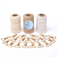 SMART GOLD MACRAME SET BAVLNA