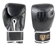 Kožené boxerské rukavice MASTERS RBT-BLACK 12 oz