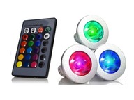 SET 3x FAREBNÉ RGB LED OSVETLENIE GU10 + DIAĽKOVÝ OVLÁDAČ SET 3x FAREBNÉ RGB LED OSVETLENIE GU10 + DIAĽKOVÝ OVLÁDAČ