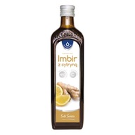 Zázvor a citrónová šťava s vitamínom C 490ml OLEOFARM Zázvor a citrónová šťava s vitamínom C 490ml OLEOFARM