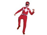 Kostým Red Ranger Basic Power Rangers pre deti od 7/8 rokov Kostým Red Ranger Basic Power Rangers pre deti od 7/8 rokov