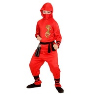 KOSTÝM pre deti NINJA WARRIOR červený prevlek SAMURAJ 11-13 rokov 5-7 rokov KOSTÝM pre deti NINJA WARRIOR červený prevlek SAMURAJ 11-13 rokov 5-7 rokov