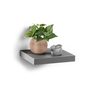 Klasická nástenná polička, MDF ŠEDÁ, 25 cm Klasická nástenná polička, MDF ŠEDÁ, 25 cm