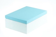 Drevená krabička, modrá krabička na čaj