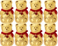 Lindt medvedík mliečna čokoláda 100g x8 Lindt medvedík mliečna čokoláda 100g x8