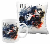 PRETEKÁRSKA SÚPRAVA FORMULA 1, VANKÚŠ DO HRNKA S NÁZVOM PRETEKÁRSKA SÚPRAVA FORMULA 1, VANKÚŠ DO HRNKA S NÁZVOM