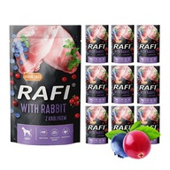 DOLINA NOTECI RAFI králik vrecúško pre psov SET 10x500g DOLINA NOTECI RAFI králik vrecúško pre psov SET 10x500g