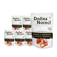 Dolina Noteci Prémiové mokré krmivo pre psov všetkých plemien, hovädzie mäso 10x100 g
