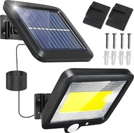 SOLÁRNE SVETLO SO SNÍMAČOM POHYBU SÚMRAK 100 LED