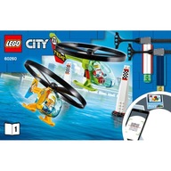 Lego manuál - Air Race Set 60260