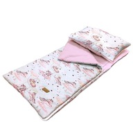 Spací vak pre predškolákov Unicorns Pink 140x75 Spací vak pre predškolákov Unicorns Pink 140x75