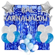 Súprava balónov KARNEVALOVÝ PLES Závesové dekorácie Karneval Súprava balónov KARNEVALOVÝ PLES Závesové dekorácie Karneval